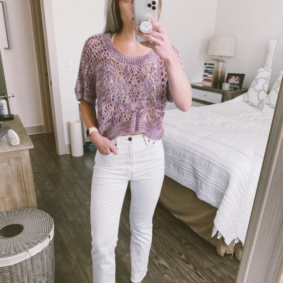 Anthropologie Sweaters - Anthropologie Augden NY Hydrangea Alpaca Sweater